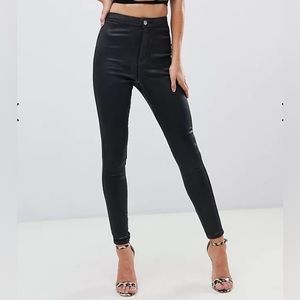 NEW ASOS Coated Jeans